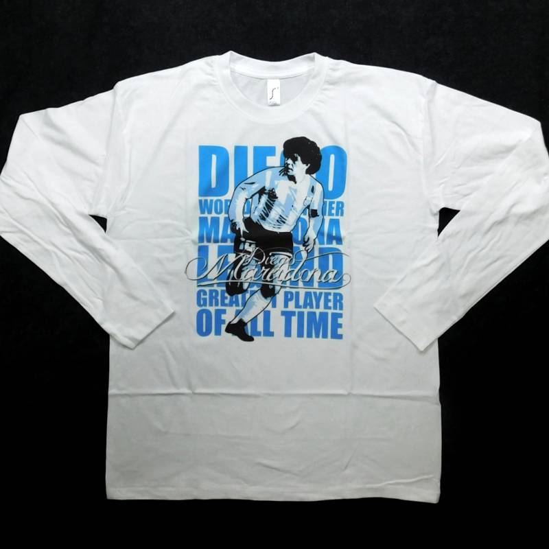 アルゼンチン代表 マラドーナ LS-PNN-1335P レジェンドTシャツ 長袖 RE