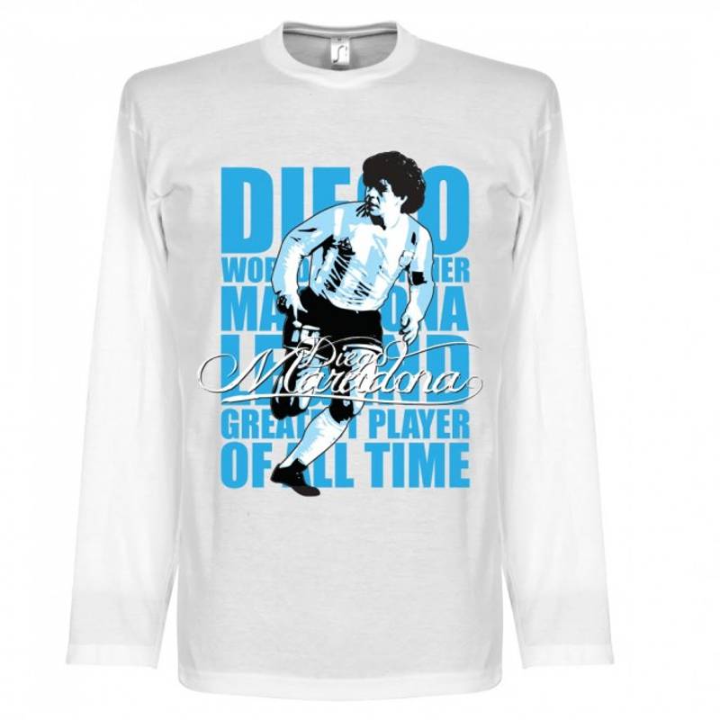 アルゼンチン代表 マラドーナ LS-PNN-1335P レジェンドTシャツ 長袖 RE