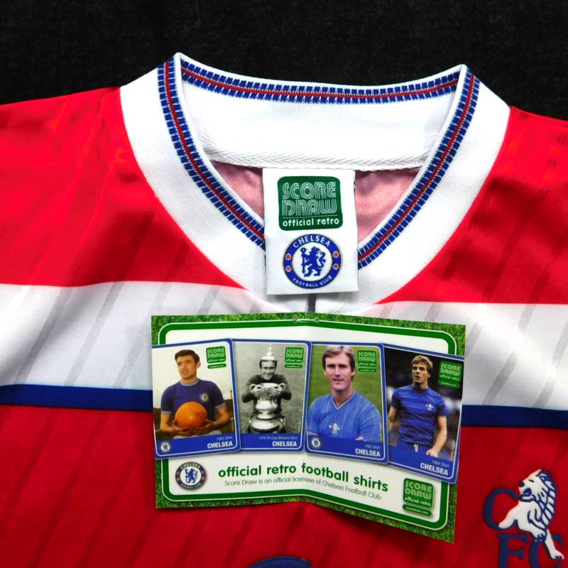 チェルシーFC 1988-00 アウェイユニ チェルシー 1988 アウェイ 半袖 ユニフォーム 復刻モデル | プレミア