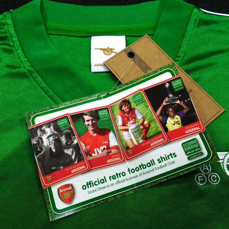 アーセナル 1982 アウェイ 半袖 ユニフォーム 復刻モデル | プレミア