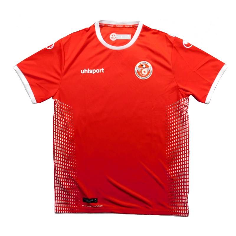チュニジア代表 18 アウェイ 半袖 ユニフォーム uhlsport FIFAワールド
