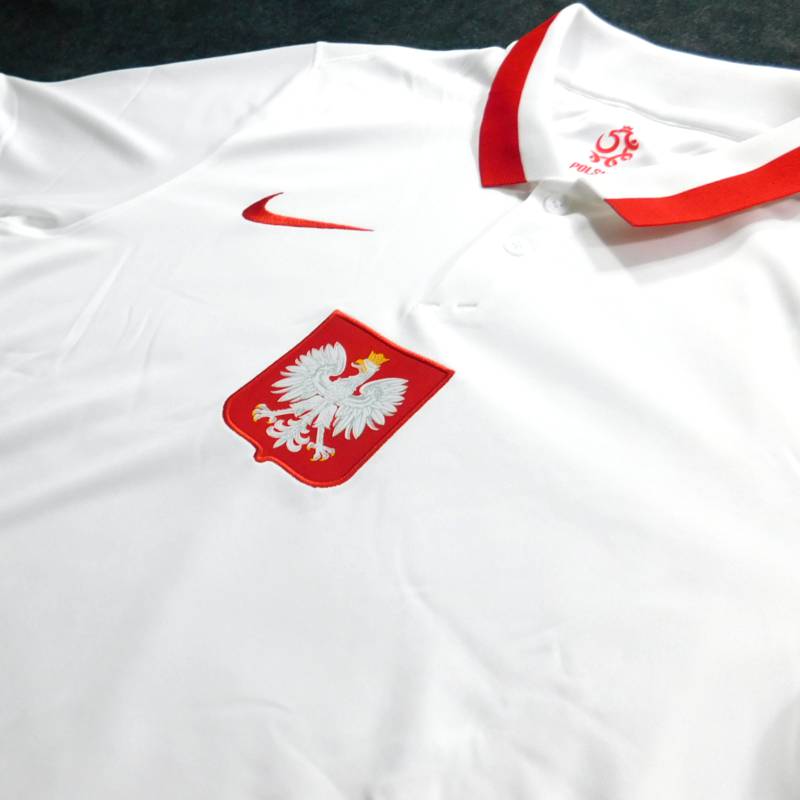 02-03(H) ポーランド代表　ユニフォーム　半袖　デッドストック ポーランド代表 20 ホーム 半袖 ユニフォーム NIKE ユーロ2020（2021