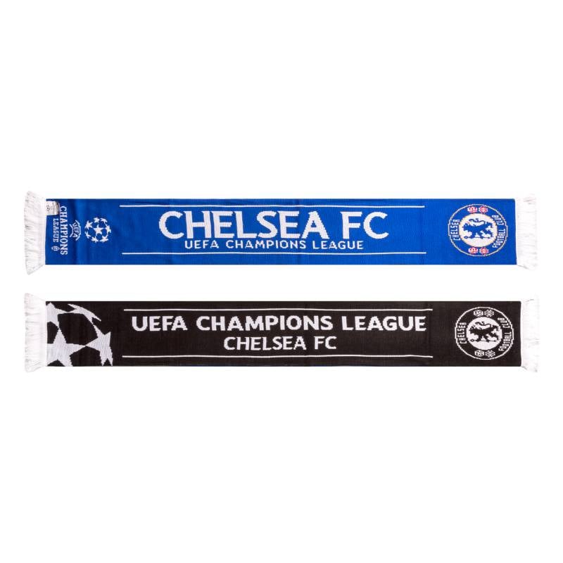 チェルシー チームオフィシャル UCL スカーフ 【他商品同梱OK・送料