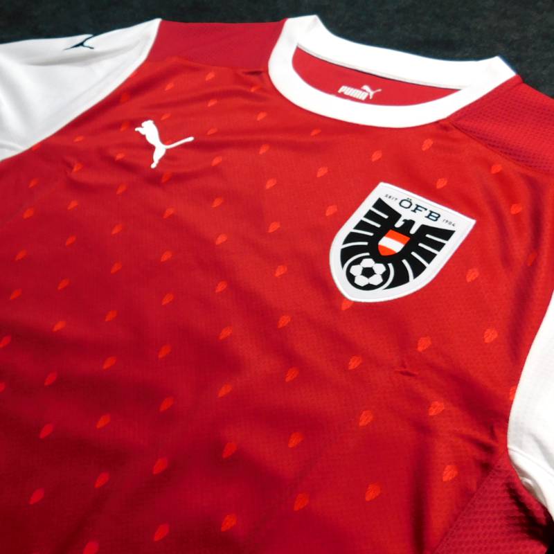 PUMA オーストリア代表　サッカーユニフォーム　XL PUMA オーストリア代表 2024 ユニフォーム アウェイ 半袖