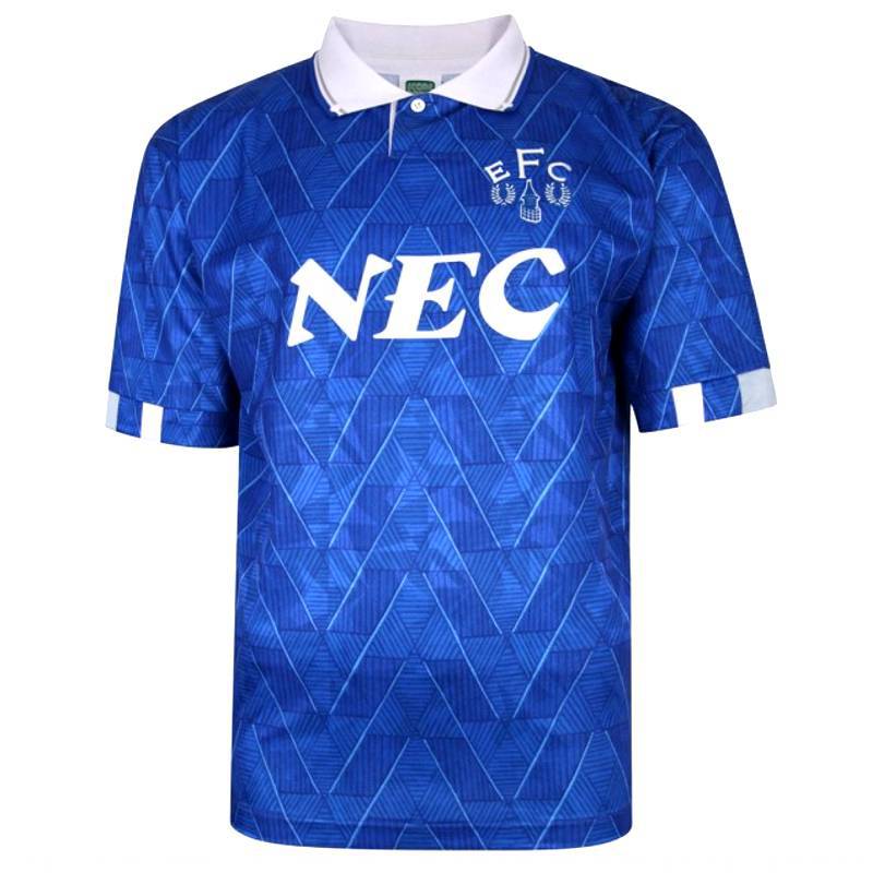90年代エバートンFCユニフォーム　NECロゴ 90年代エバートンFCユニフォーム NECロゴ