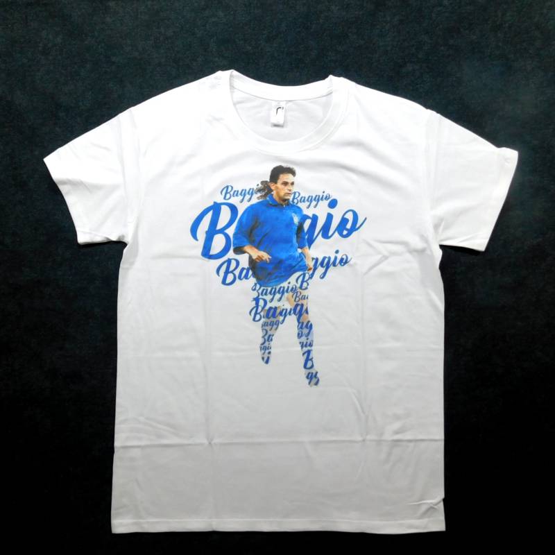 イタリア代表 バッジョ PNN-6452P Script Tシャツ 半袖 RE-TAKE 