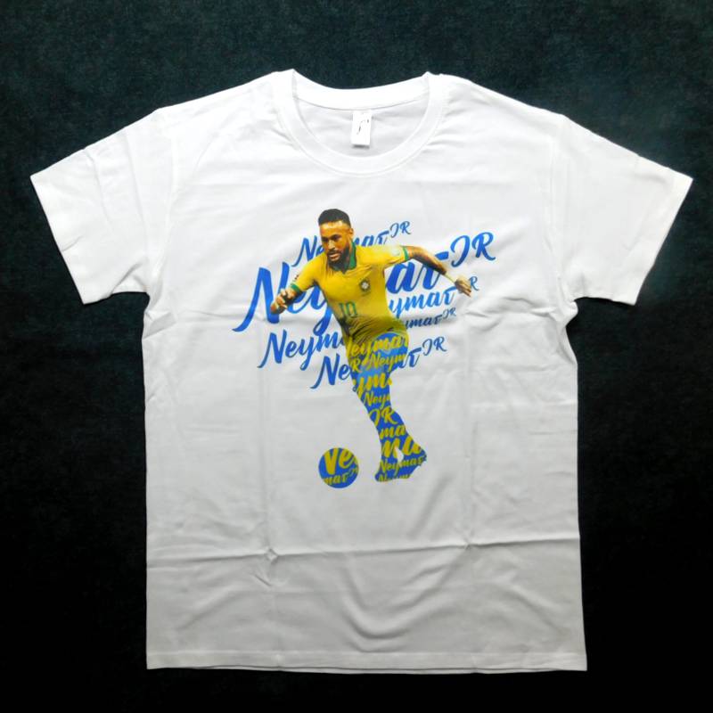 ブラジル代表 ネイマール PNN-6456P Script Tシャツ 半袖 RE-TAKE 