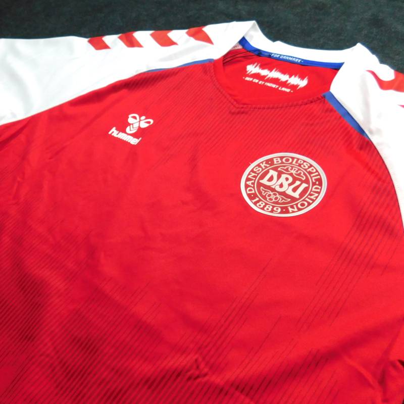 2000(H) デンマーク代表　ユニフォーム　半袖　デッドストック hummel デンマーク代表 2024 ユニフォーム ホーム 半袖【☆高