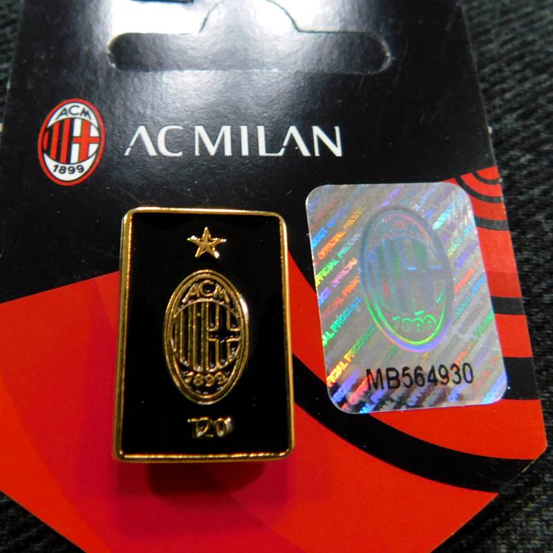 ACミラン チームオフィシャル 創設120周年 BLACK クレスト