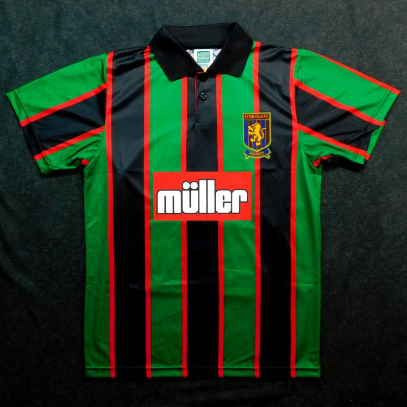 アストンビラ 1994 アウェイ 半袖 ユニフォーム 復刻モデル | プレミア