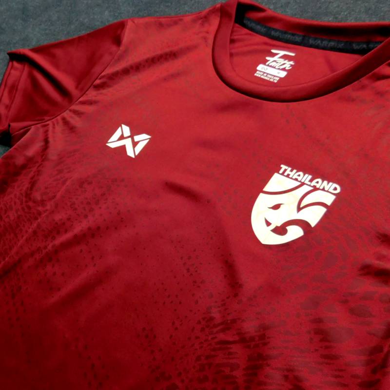 タイ代表 21 アウェイ 半袖 サポーターユニフォーム WARRIX