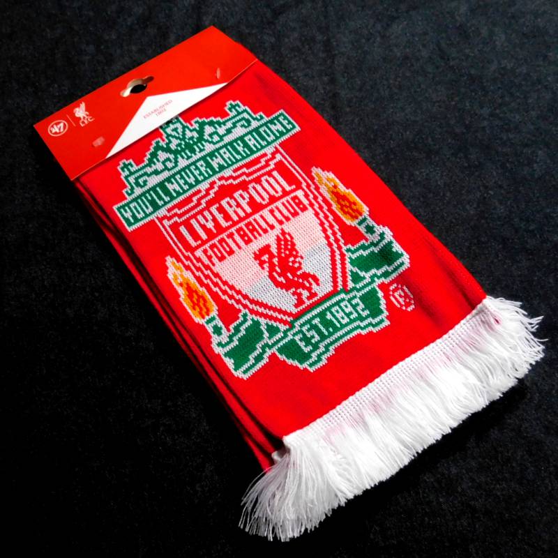 【入手困難】「リバプール公式 アンフィールドマフラー 現地購入 希少品」 New Balance リヴァプールFC サッカーマフラー – 古着屋Top of