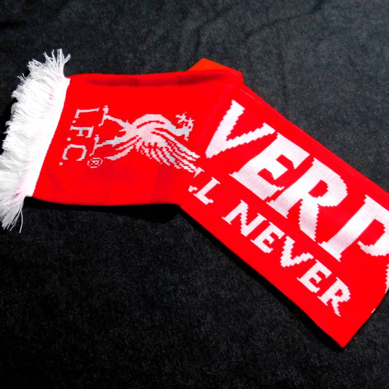 リバプール チームオフィシャル Gold Stand YNWA スカーフ 【他