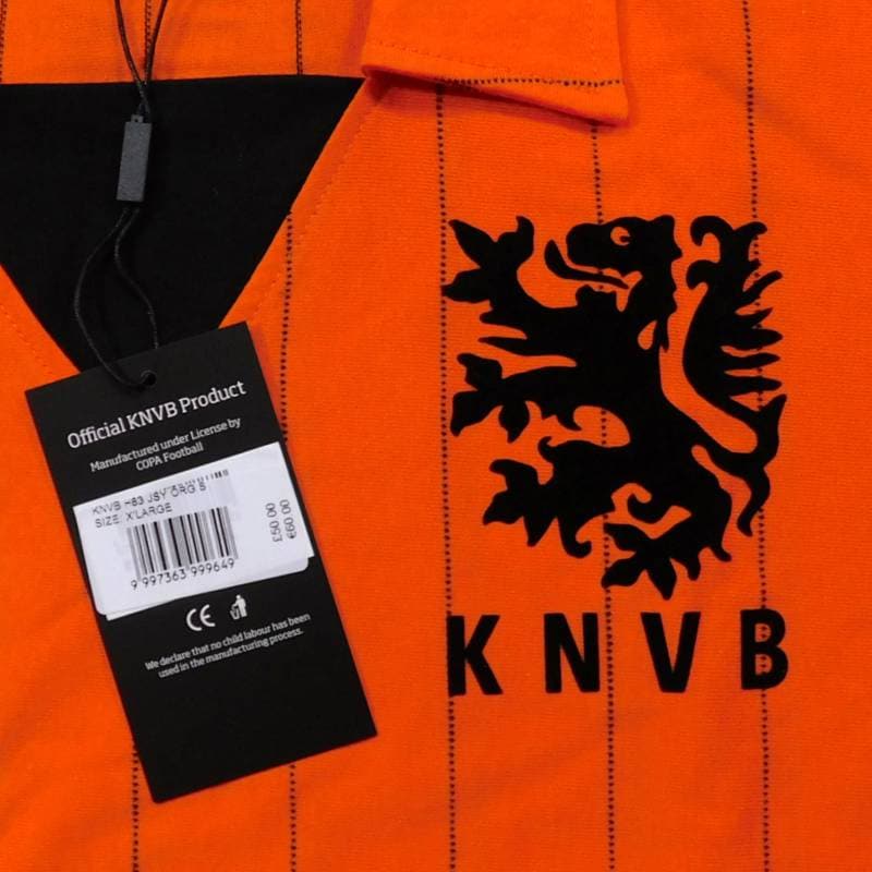 オランダ代表 1983 ホーム 半袖 ユニフォーム World Cup 1978