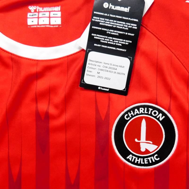 チャールトンアスレティック 21 ホーム 半袖 ユニフォーム HUMMEL 2021