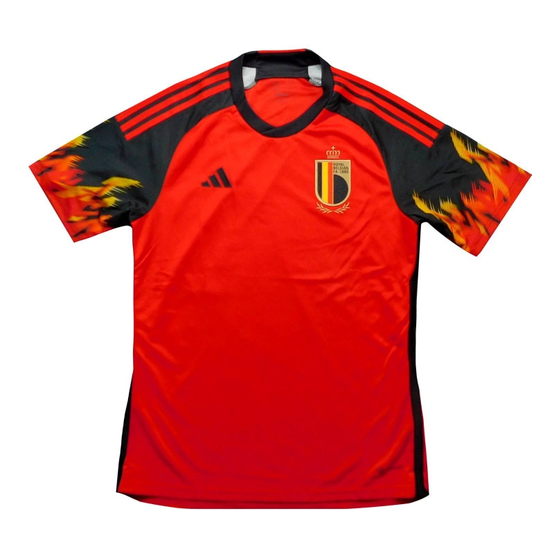 ベルギー代表 22 ホーム 半袖 ユニフォーム Adidas ワールドカップ22 欧州各国代表 商品一覧 チーム名は50音順 ベルギー代表 fb バルボラフットボール Official Soccer Goods ユニフォーム マーキング サッカーグッズ