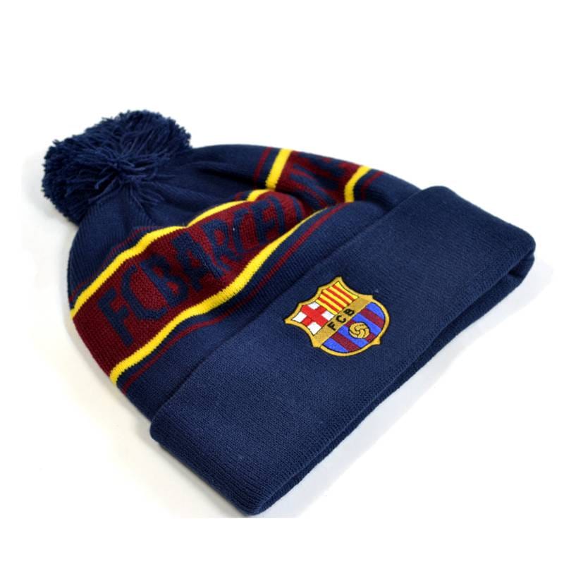 バルセロナ チームオフィシャル Text Cuff ニットキャップ 【他商品同