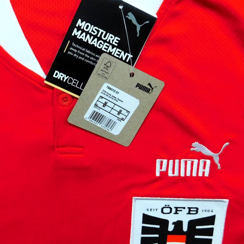 オーストリア代表 22 ホーム 半袖 ユニフォーム PUMA | 欧州各国代表