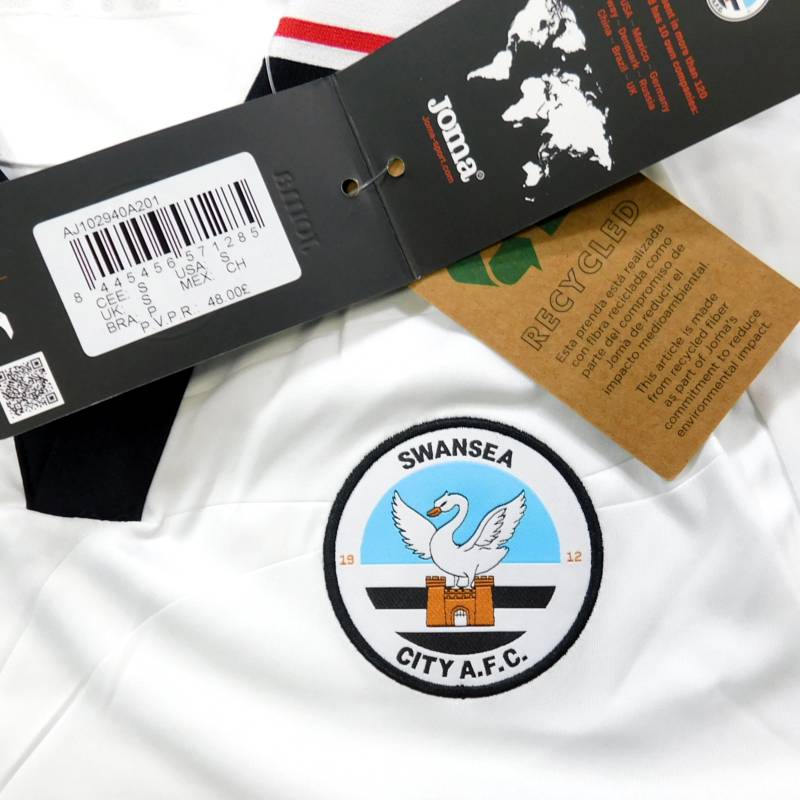 スウォンジーシティ 22 ホーム 半袖 ユニフォーム JOMA 2022