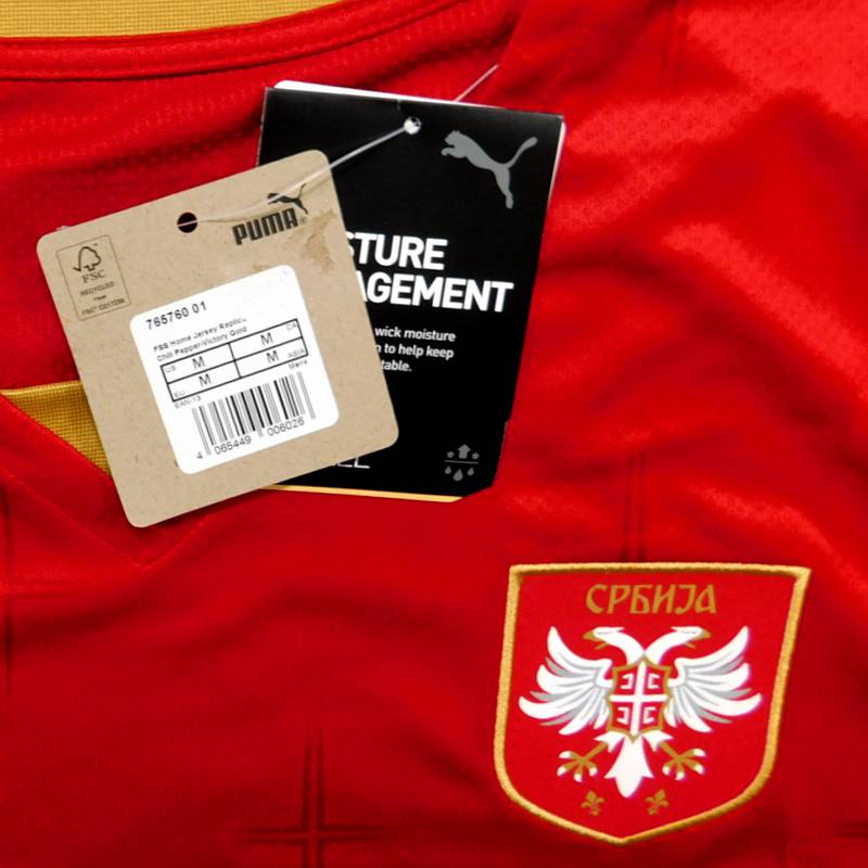 セルビア代表 22 ホーム 半袖 ユニフォーム PUMA ワールドカップ2022
