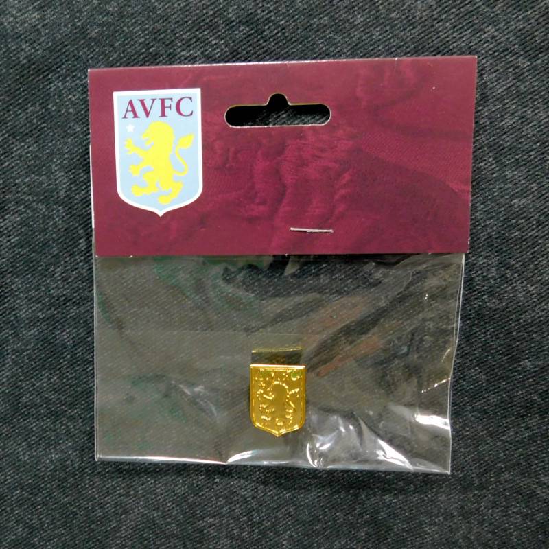アストンビラ チームオフィシャル Gold Plated ピンバッジ | グッズ類