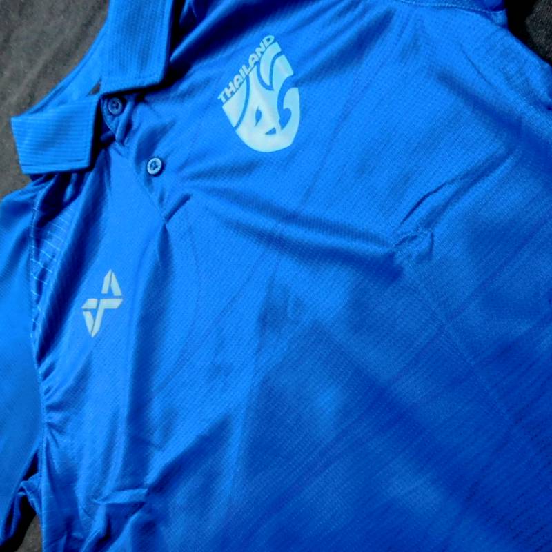 タイ代表 22 ホーム 半袖 サポーターユニフォーム WARRIX/Cheer Polo