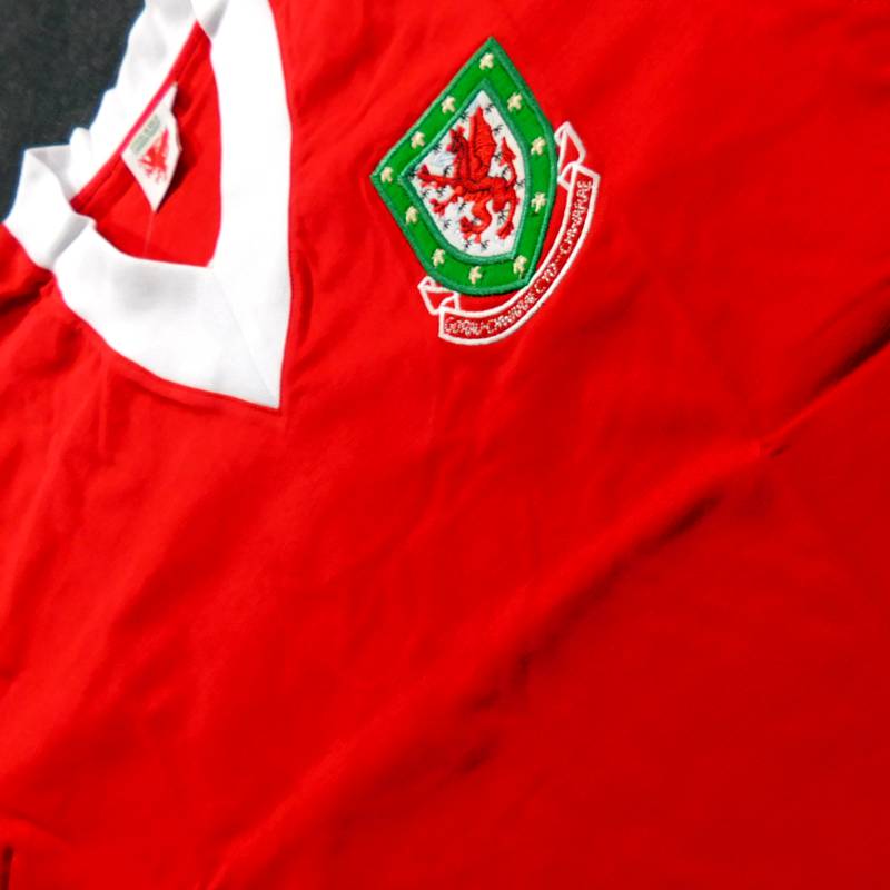 1957シーズンウェールズ代表ジョン・チャールズ復刻ユニフォーム