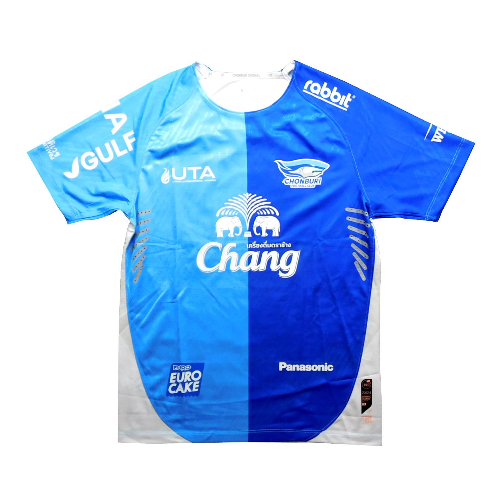 チョンブリーFC 23 ホーム 半袖 ユニフォーム チームオフィシャル 2023