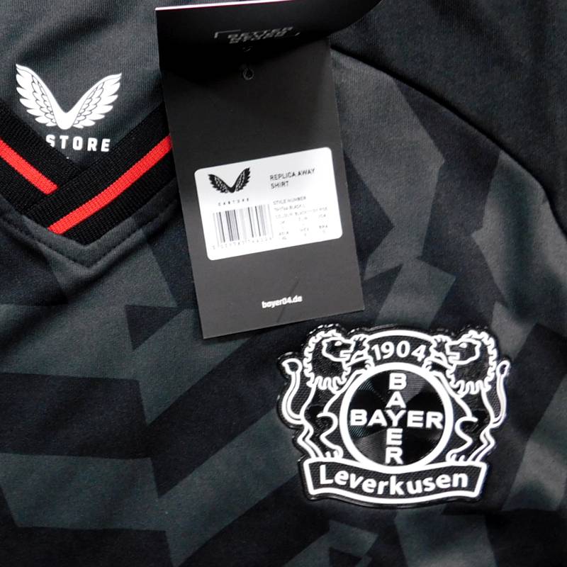 レバークーゼン 22 アウェイ 半袖 ユニフォーム CASTORE 2022シーズン