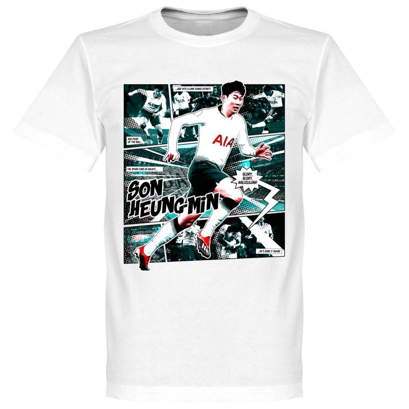海外最新 ソン・フンミン トッテナム comic RE-TAKE 半袖 Tシャツ ウェア