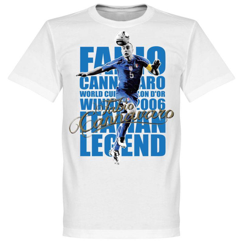 イタリア代表 カンナバーロ レジェンドTシャツ 半袖 RE-TAKE