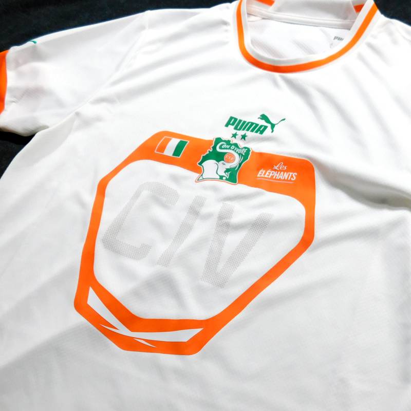 PUMA プーマ 09/10 コートジボワール代表 ユニフォーム アウェイ L