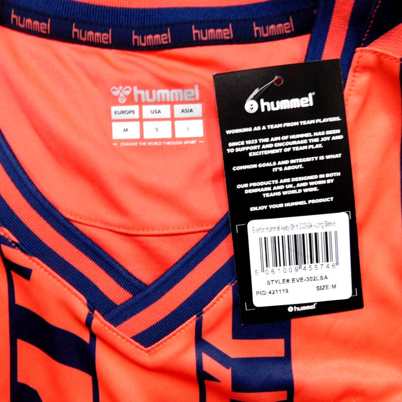 エバートン 23 アウェイ 長袖 ユニフォーム HUMMEL 2023シーズン