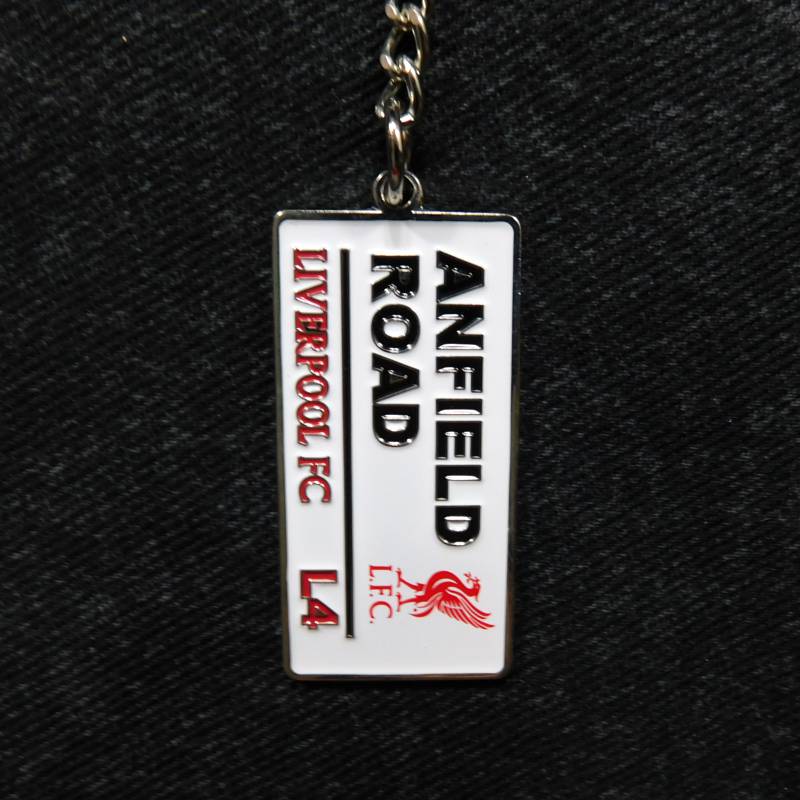リバプール チームオフィシャル Street Sign キーリング | グッズ類は2