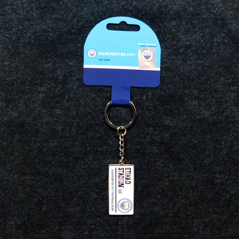 マンチェスターシティストラップ マンチェスターシティ オフィシャル キーホルダー シリコン