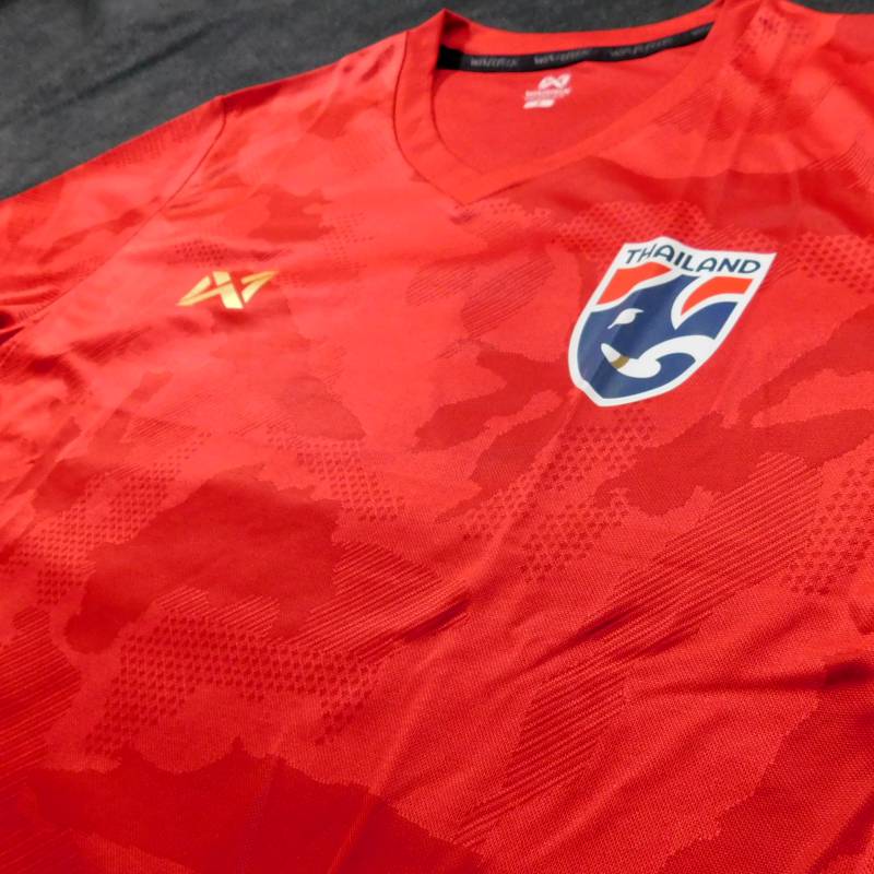 タイ代表 21 WA-211FBATH53-RR 半袖 トレーニングシャツ WARRIX