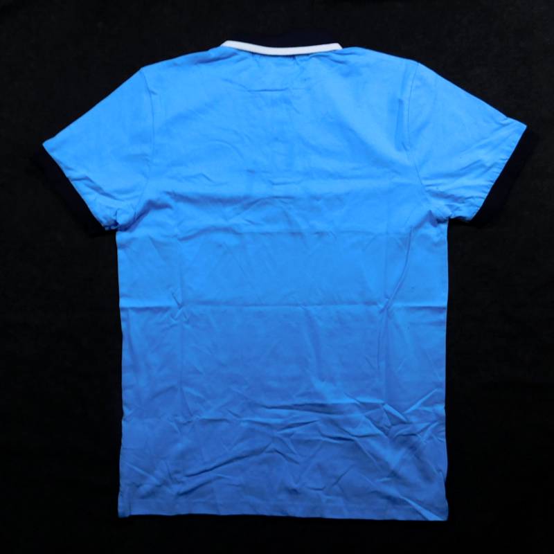 【希少デザイン】アンブロxマンチェスターシティ ボーダーポロシャツ L manchester-city-mono-logo-polo