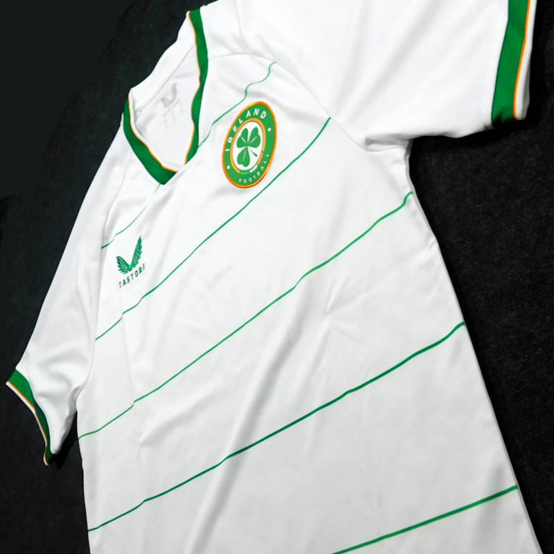 アイルランド代表 23 アウェイ 半袖 ユニフォーム CASTORE
