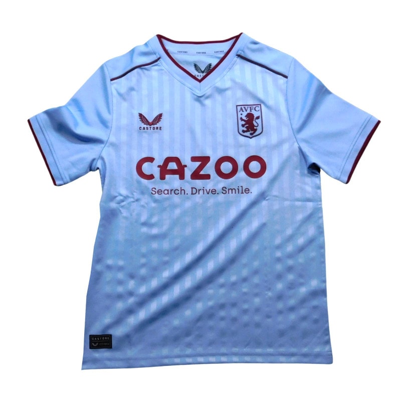 アストンビラ 22 アウェイ 半袖 ジュニアユニフォーム