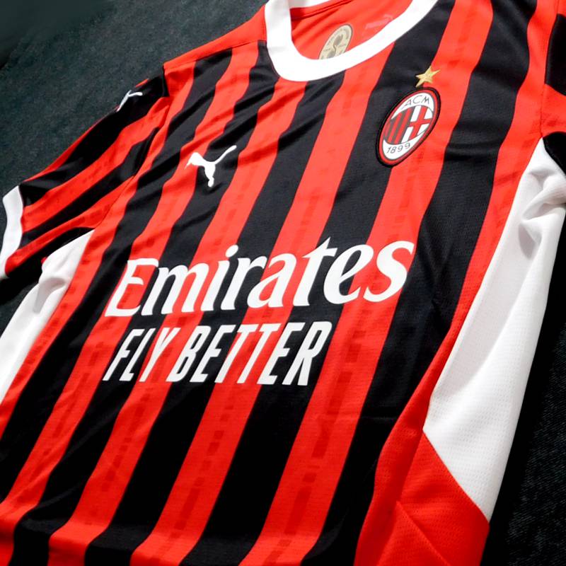 ACミラン 24 ホーム 半袖 ユニフォーム PUMA 2024シーズン | セリエA