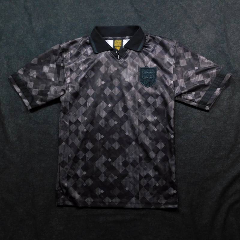 イングランド代表 1990 Blackout 半袖 ユニフォーム 復刻モデル | 欧州