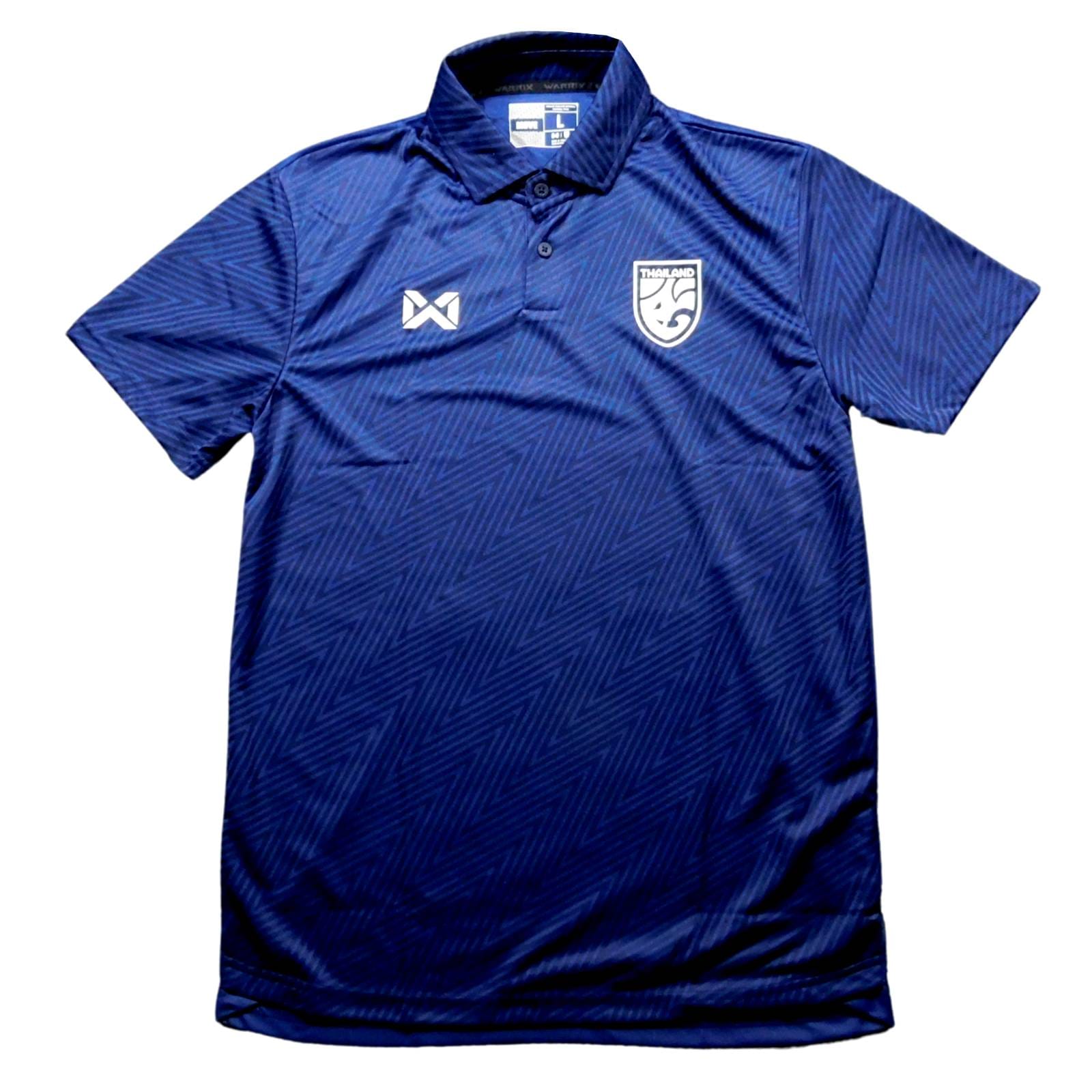 タイ代表 24 ホーム 半袖 サポーターユニフォーム WARRIX/Cheer Polo