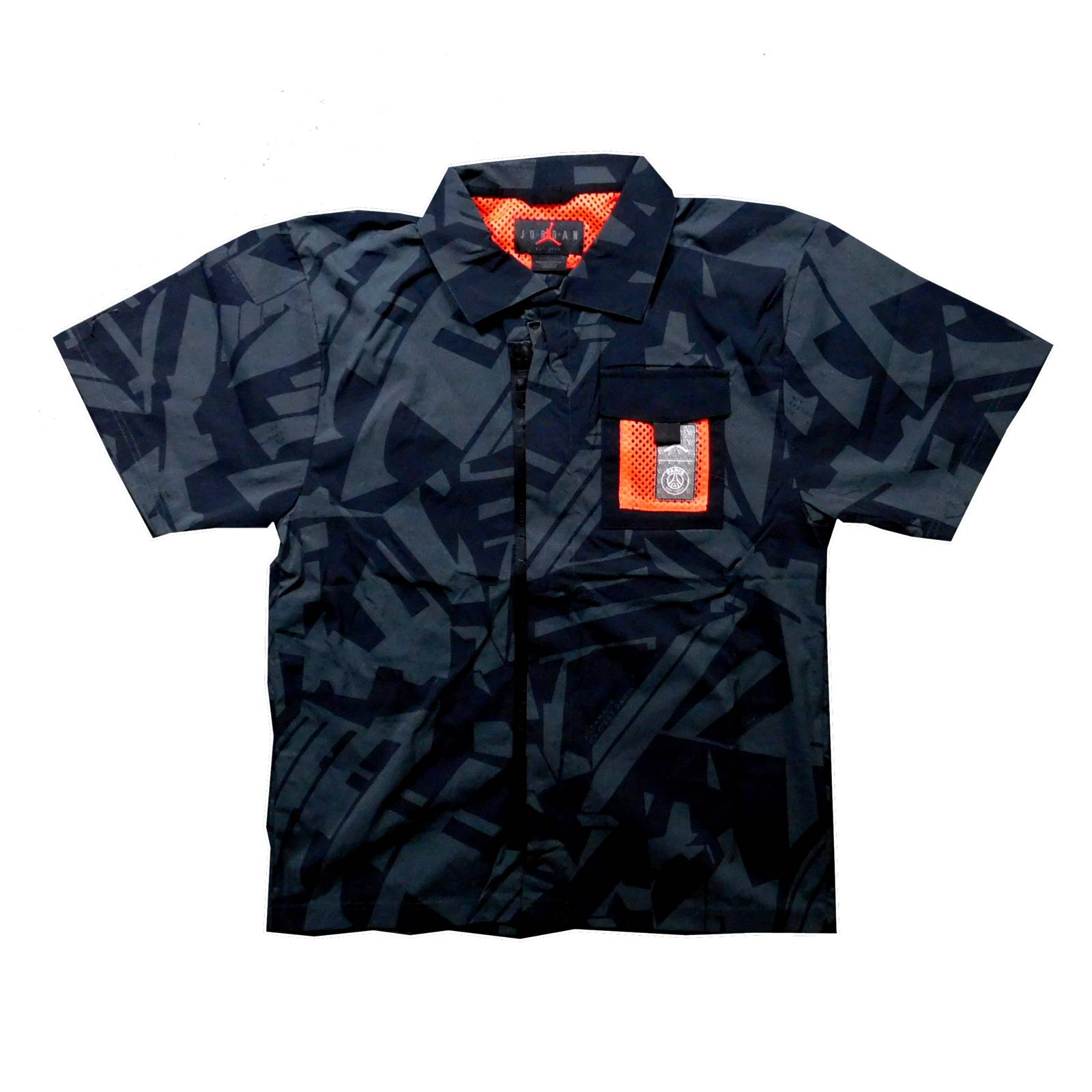 パリサンジェルマン PSG-ジョーダン Statemen Zip Up シャツ 半袖 NIKE