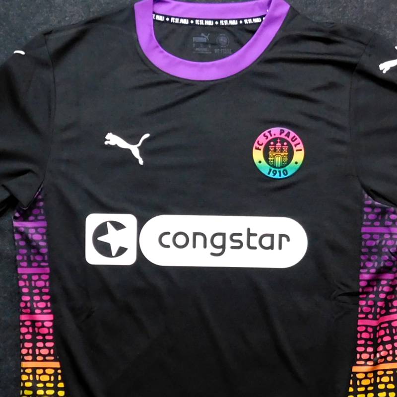 激レア ビンテージ ドイツ ブンデス ザンクトパウリ ユニフォーム フットボール ザンクトパウリ(FC St. Pauli)10-11 H 100周年モデル - USED