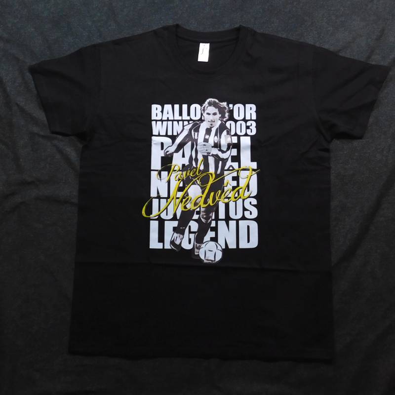 ユベントス ネドベド BLACK-PNN-1764P レジェンドTシャツ 半袖