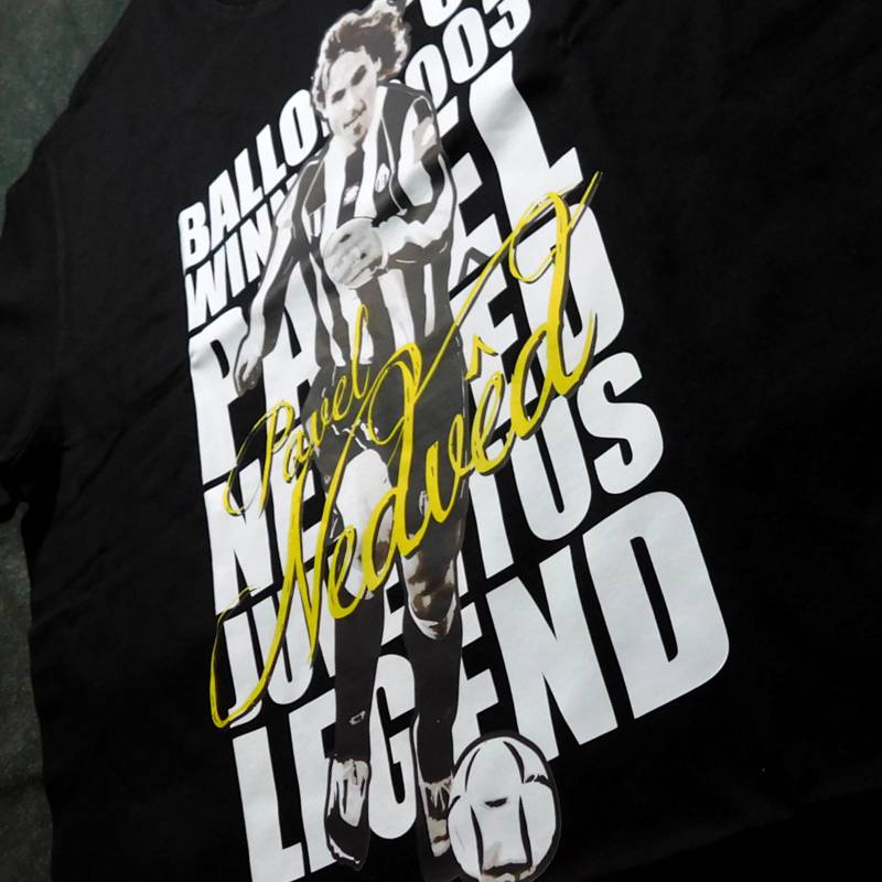 ユベントス ネドベド BLACK-PNN-1764P レジェンドTシャツ 半袖