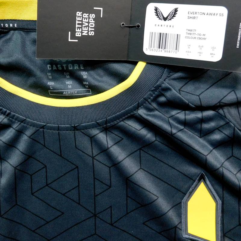 エバートン 24 アウェイ 半袖 ユニフォーム CASTORE 2024シーズン