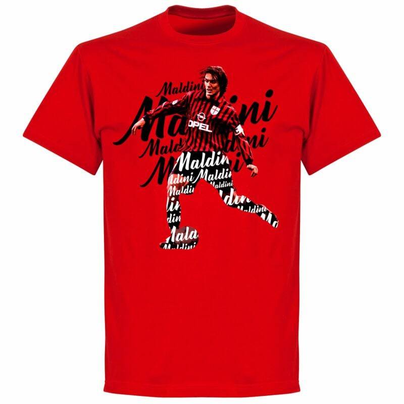爆買い！ ACミラン マルディーニ RE 半袖 Tシャツ Script RED-PNN-6445P ウェア