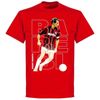 ACミラン　バレージ　RED-PNN-6187P　Short Shorts　Tシャツ　半袖　RE-TAKE
