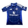 マンチェスターユナイテッド　24　アウェイ　半袖　ジュニアユニフォーム　ADIDAS　2024シーズン